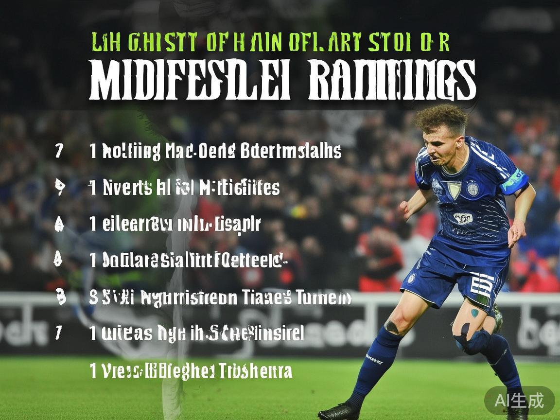 环球体育中场排名榜最新综合点评与详细分析，助你全面了解排名变化