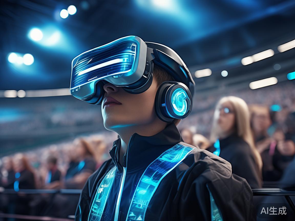 随着科技的不断革新增强了体育赛事的观赏性和参与性，